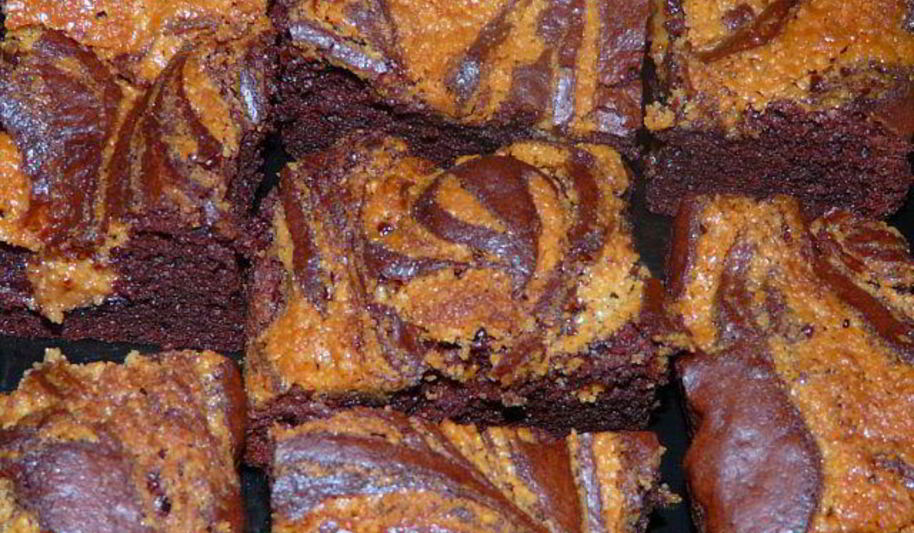 Рецепт брауни с арахисовым вкраплением