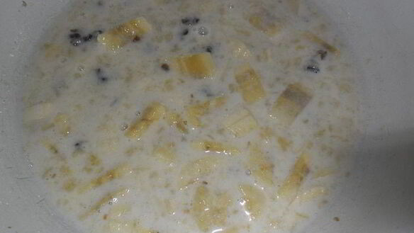 ШАГ 2. брауни с бананом