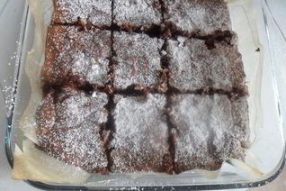 Брауни с грецким орехом