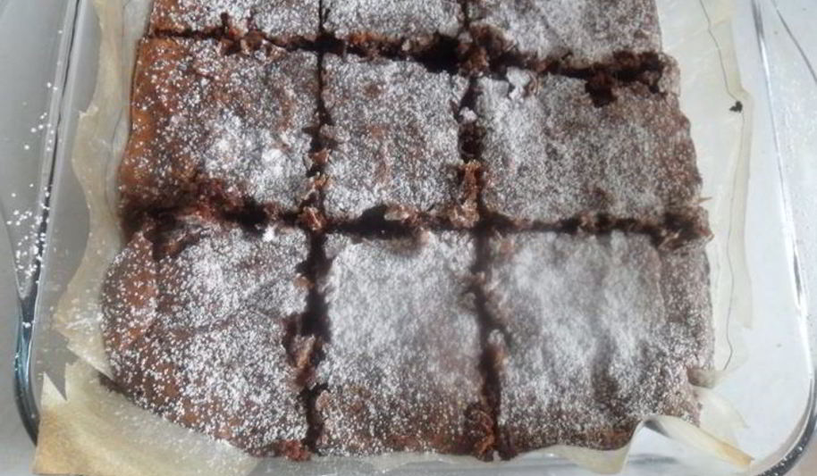 Рецепт брауни с грецким орехом