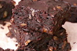 Брауни с грецкими орехами