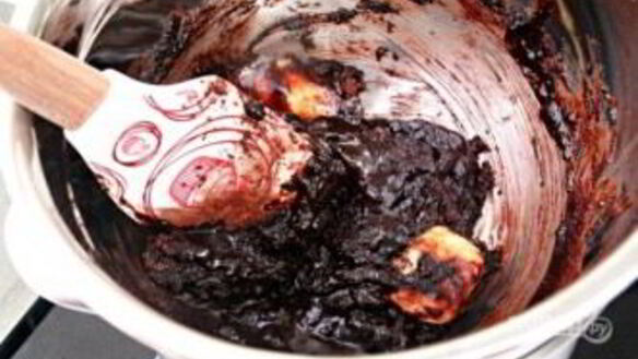 ШАГ 2. брауни с грецкими орехами