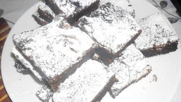 ШАГ 7. брауни с кофейным печеньем