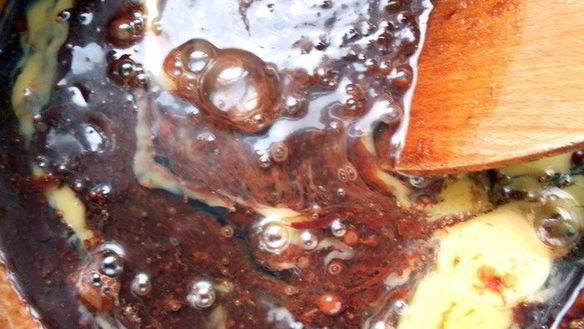 ШАГ 2. брауни с m&m