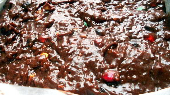 ШАГ 6. брауни с m&m