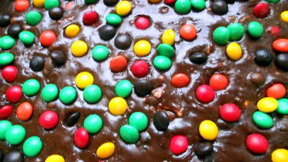 ШАГ 7. брауни с m&m