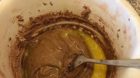 ШАГ 3. брауни с меренгами