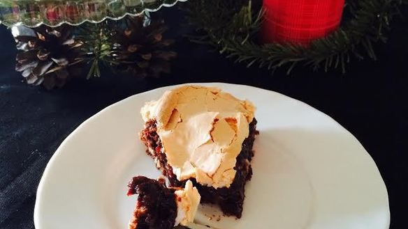 ШАГ 10. брауни с меренгами