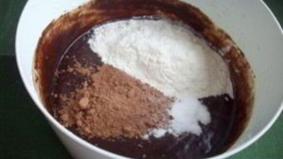 ШАГ 3. брауни с шоколадом