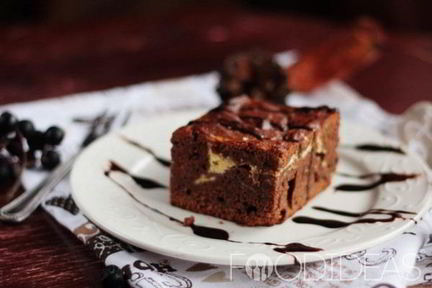 Брауни с творогом