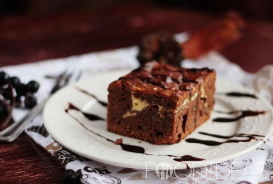 Брауни с творогом