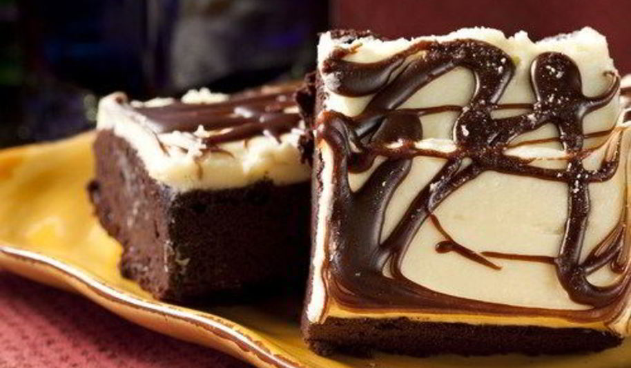 Рецепт брауни с ванильной глазурью