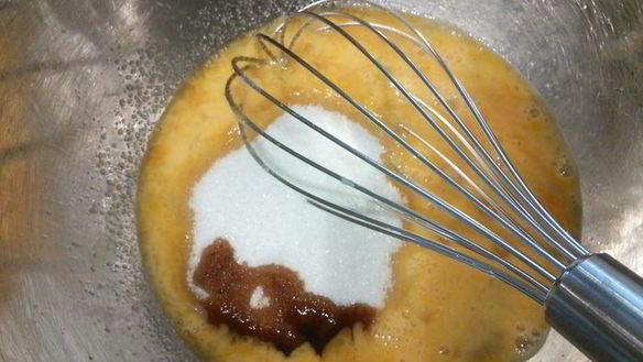 ШАГ 2. брауни с яблоками