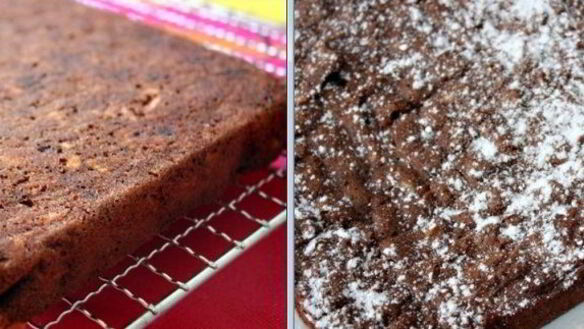 ШАГ 4. брауниз с цуккини и орехами