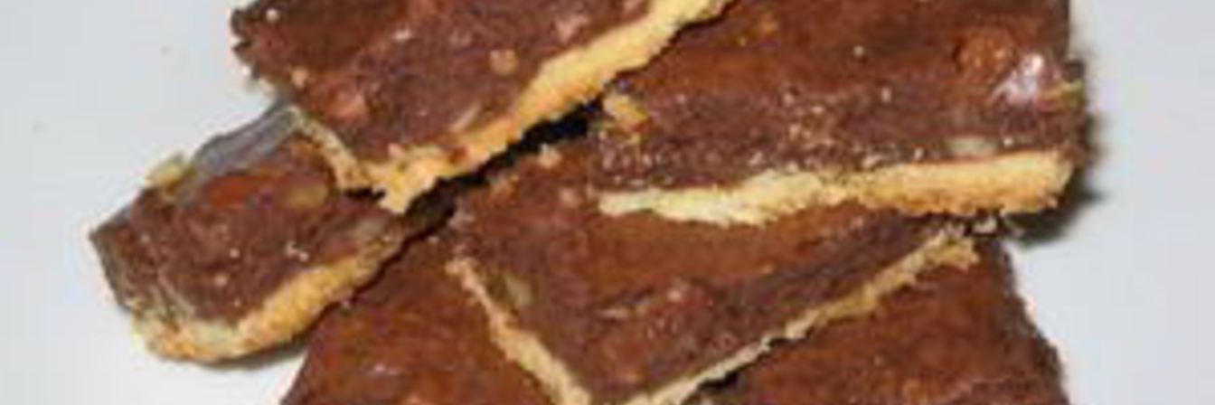 Двухслойные шоколадные брауни