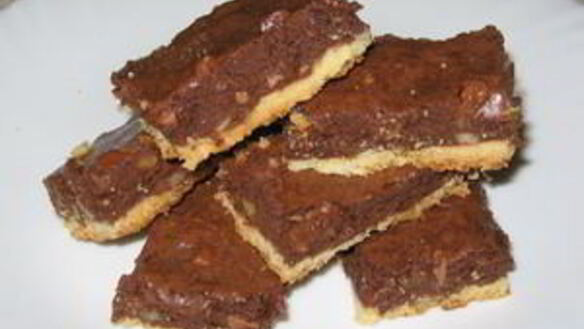 ШАГ 9. двухслойные шоколадные брауни