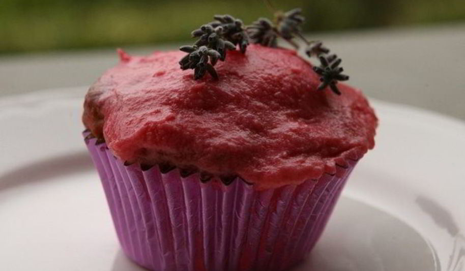 Рецепт лавандовые пирожные