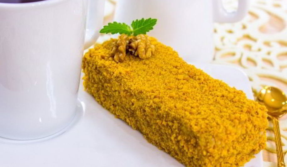 Рецепт медовое пирожное