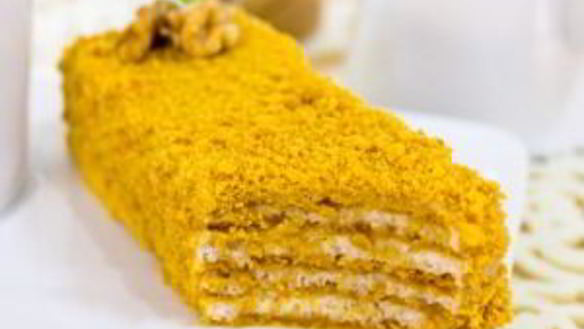 ШАГ 24. медовое пирожное