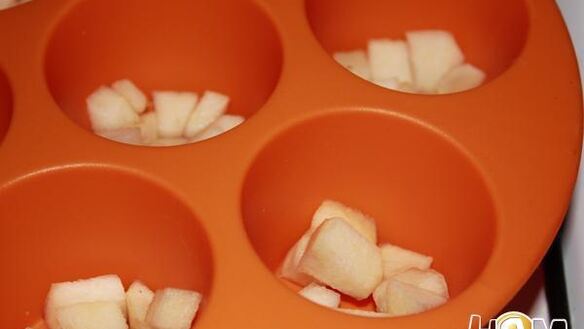 ШАГ 5. миндальное пирожное с шоколадом и грушами