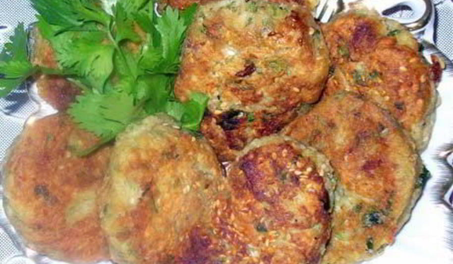 Рецепт мясные пирожные c баклажанами