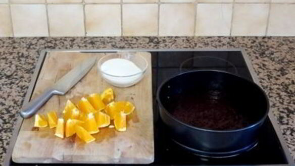 ШАГ 8. очень апельсиновый брауни