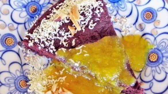 ШАГ 10. очень апельсиновый брауни