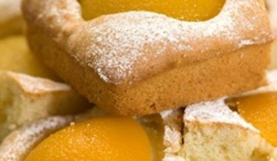 Рецепт персиково-миндальное пирожное