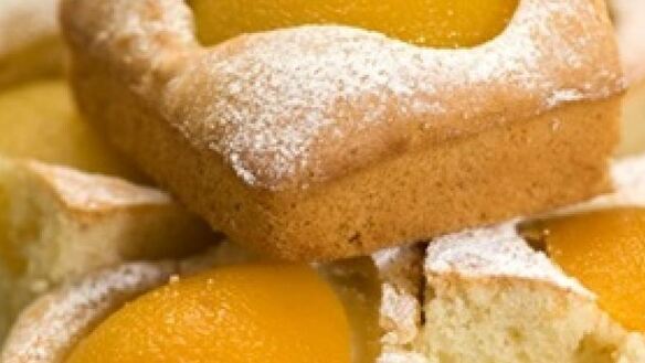 ШАГ 2. персиково-миндальное пирожное