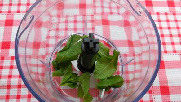 ШАГ 5. пирожное брауни с мятой и творожной прослойкой