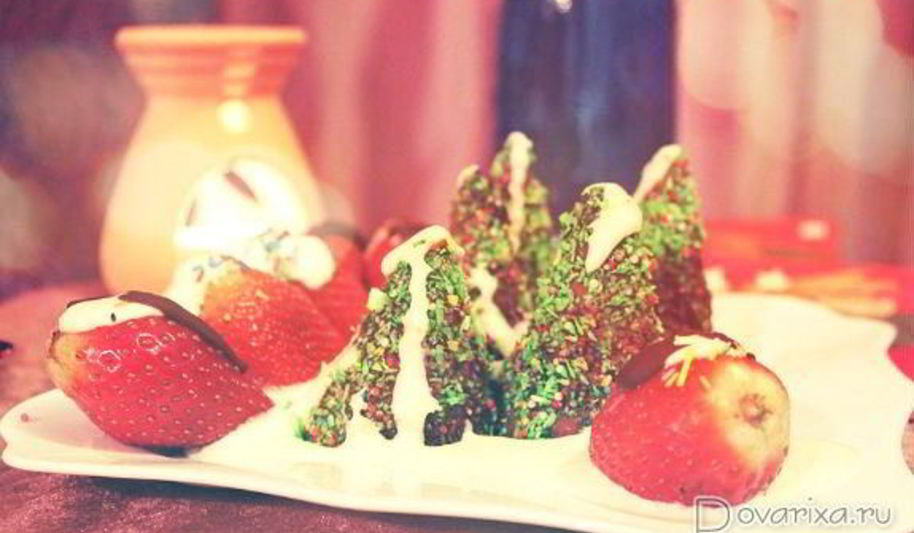 Рецепт пирожное елочка