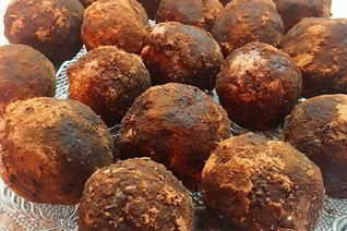 Пирожное картошка из сушки