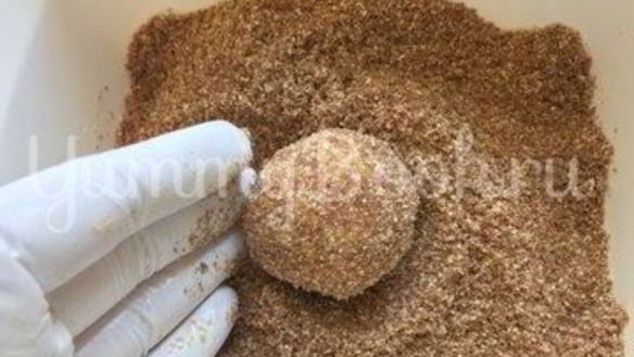 ШАГ 14. пирожное картошка с начинкой