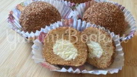 ШАГ 16. пирожное картошка с начинкой