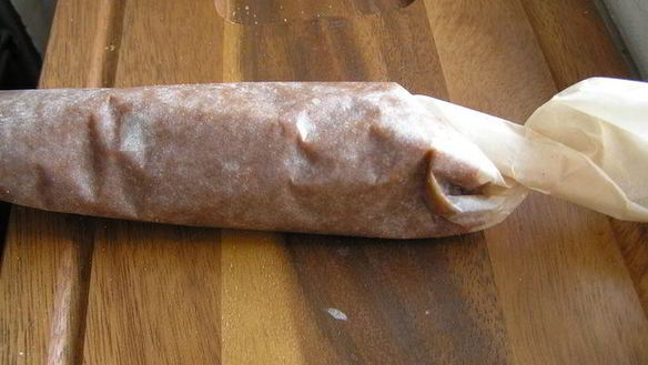 ШАГ 7. пирожное колбаска