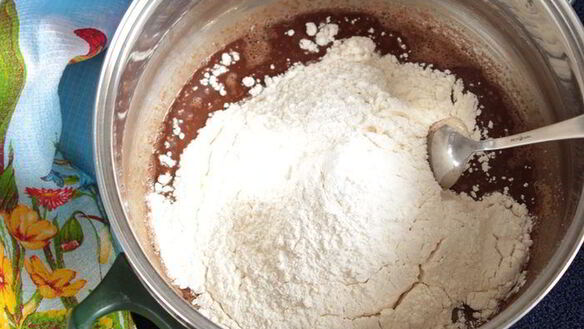 ШАГ 4. пирожное кунжутный кофе