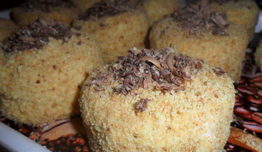 Рецепт пирожное неженка