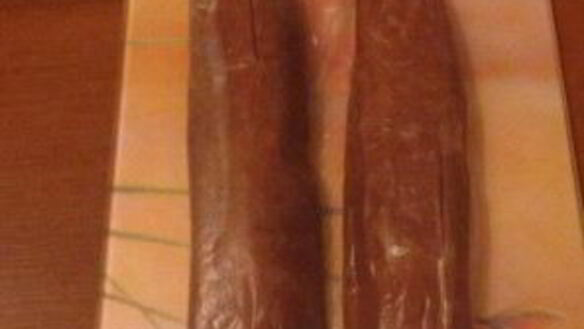 ШАГ 7. пирожное шоколадная колбаска