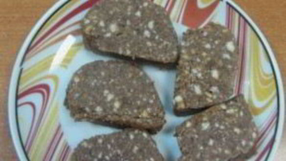 ШАГ 8. пирожное шоколадная колбаска