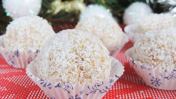 ШАГ 8. пирожное снежки