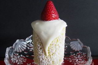 Пирожное Ванильная свеча