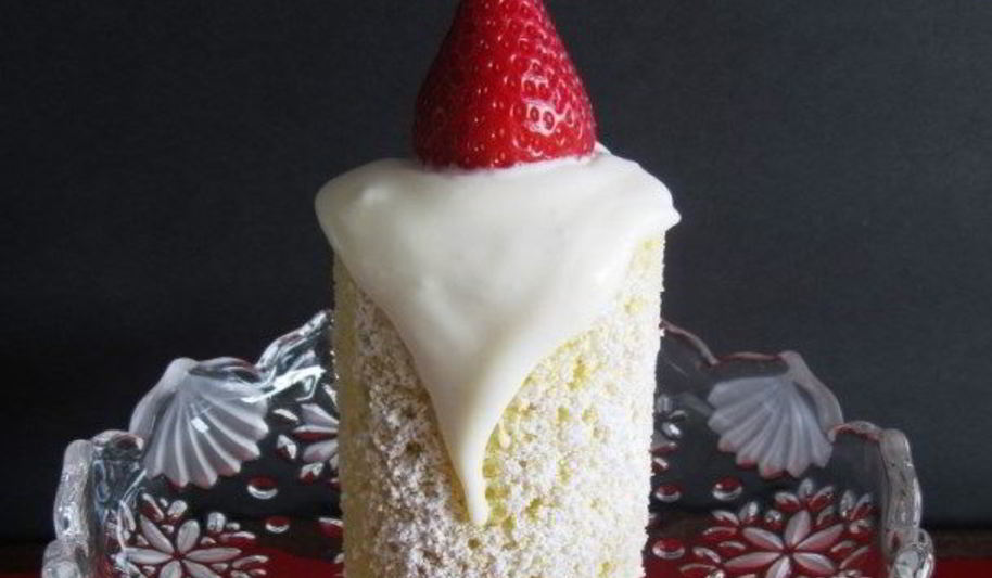 Рецепт пирожное ванильная свеча