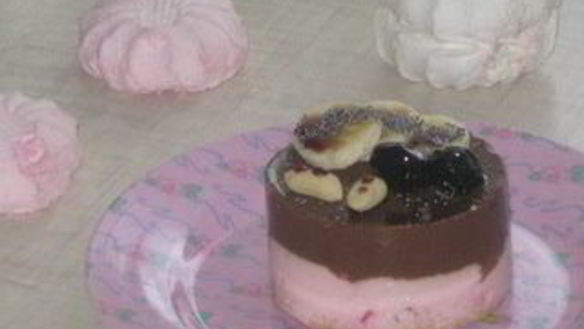 ШАГ 9. пирожные йогурт в шоколаде