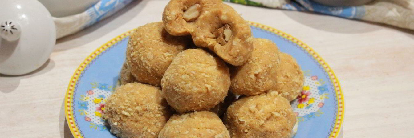 Пирожные из печенья и сгущенки