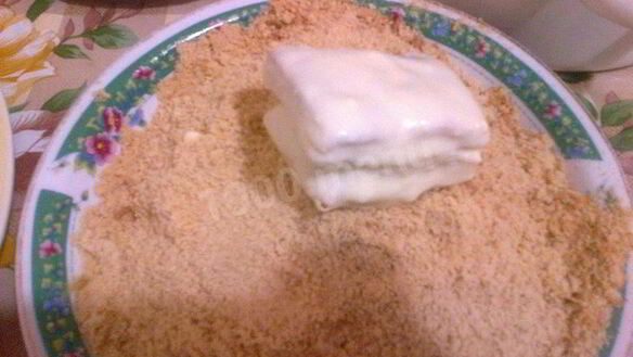 ШАГ 8. пирожные из слоеного теста с масляным кремом на сгущенном молоке