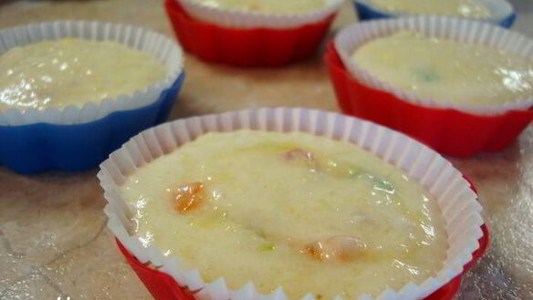 ШАГ 7. пирожные кабачково-тропический рай