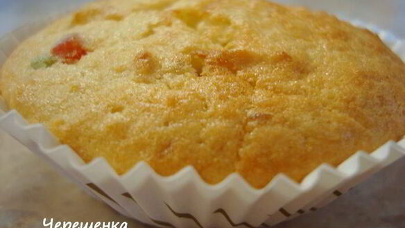 ШАГ 8. пирожные кабачково-тропический рай