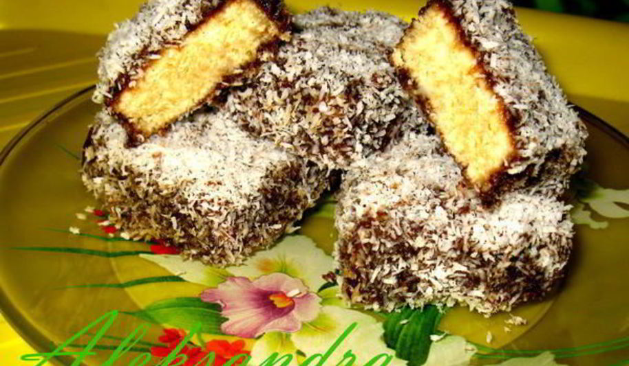 Рецепт пирожные ламингтон