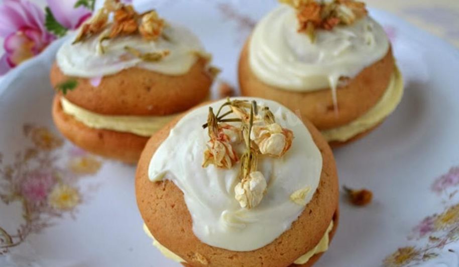 Рецепт пирожные с белым шоколадом и жасмином