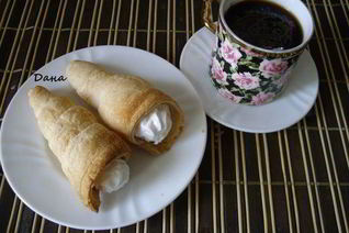 Пирожные трубочки